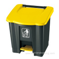 B-004A 240L Foot-pedal Side-wheel Garbage Bin